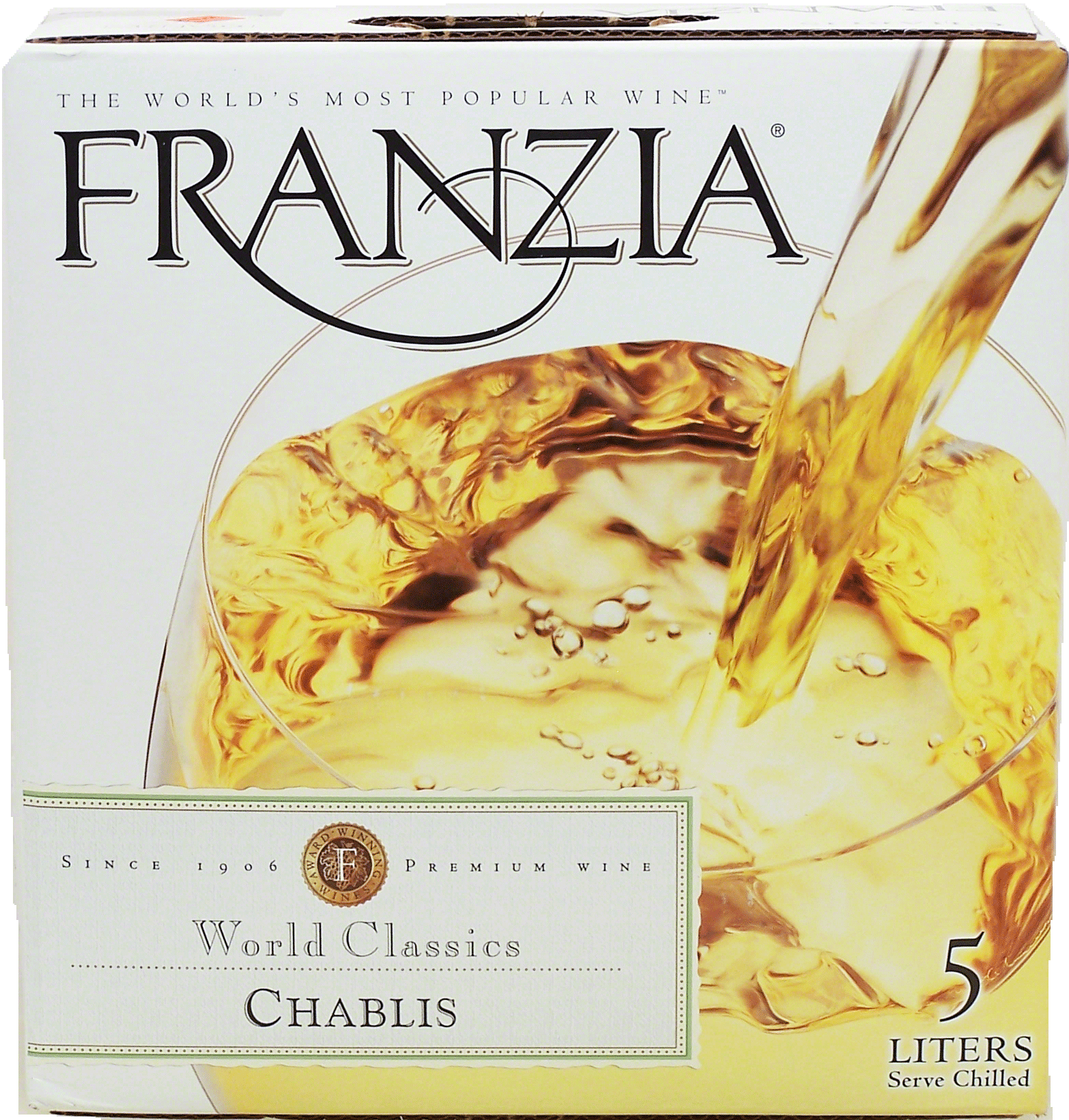 Franzia World Classics chablis wine of California, 11% alc. by vol. Full-Size Picture